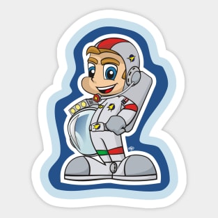 Astronaut Sticker